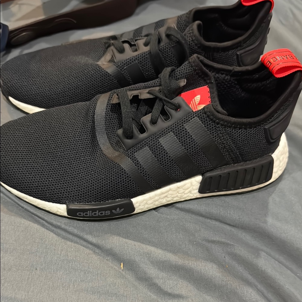 Adidas Black and White Sneakers with NMD Design 6 men’s 7 1/2 women new w/o tags